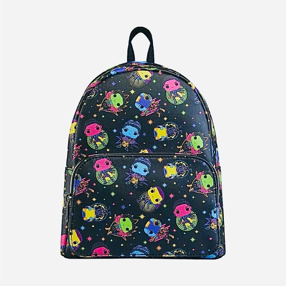 New Funko Marvel Infinity Saga Neon Print
11.5" Mini Black Light Backpack - Picture 5 of 8